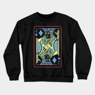 Jack of Diamonds Night Mode Crewneck Sweatshirt